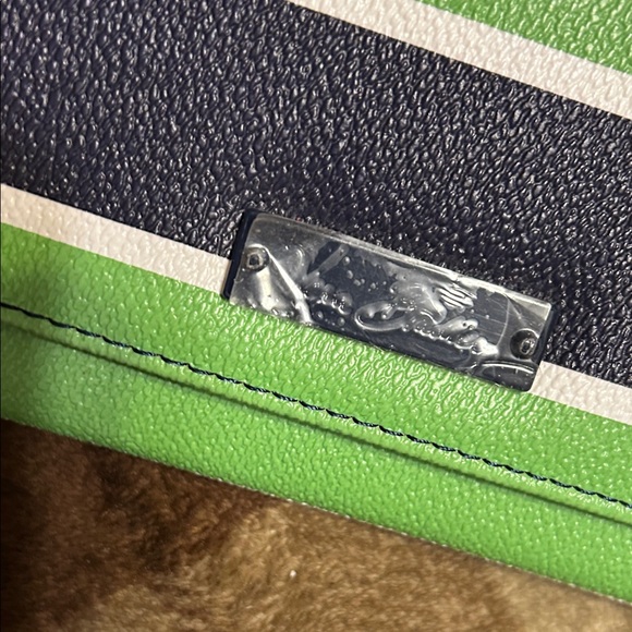 Vera Bradley Lime Green and Black Clutch - Picture 11 of 11